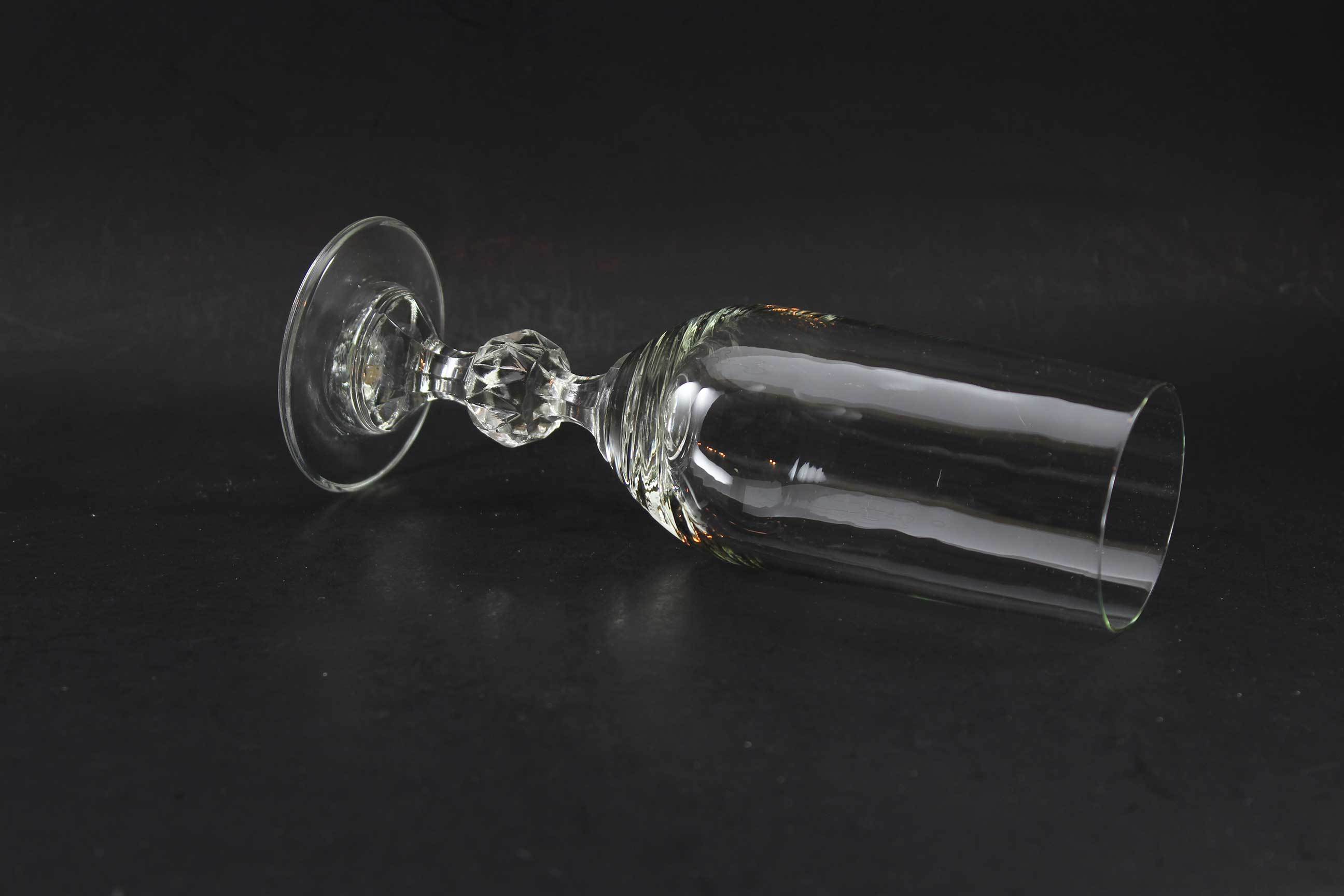 Bohemia Crystal, Champagne Flutes, Claudia Pattern