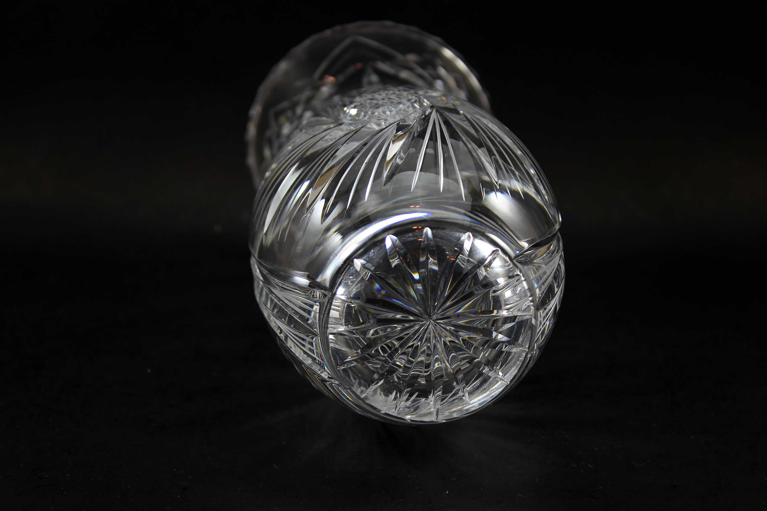 Bohemia, Pinwheel Crystal, Vase