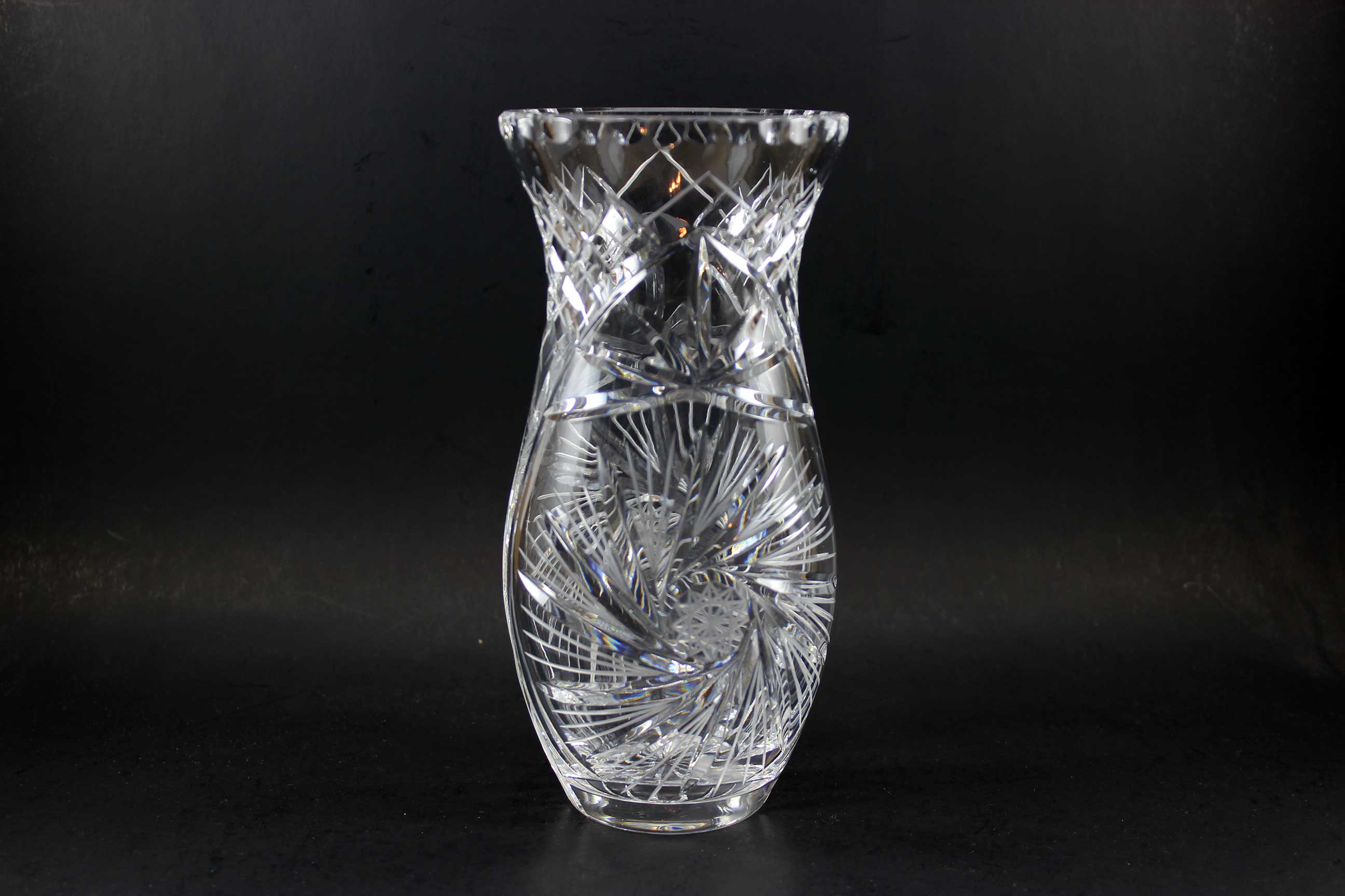 Bohemia, Pinwheel Crystal, Vase