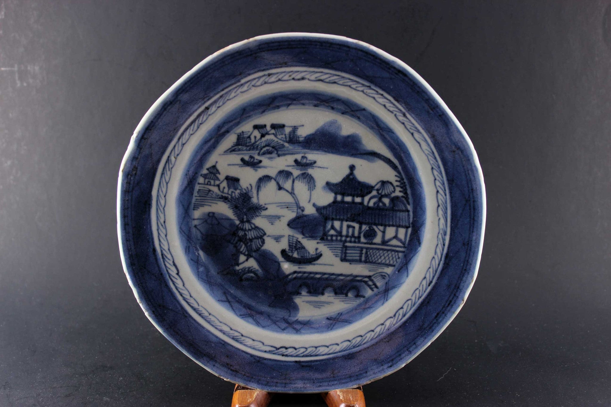 Chinese Export Canton Antique Plates (2)