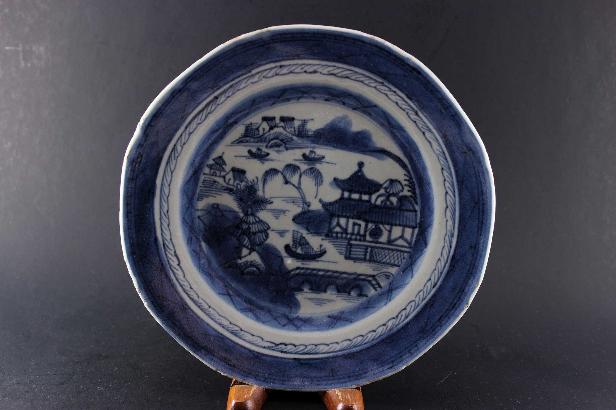 Chinese Export Canton Antique Plates (2)