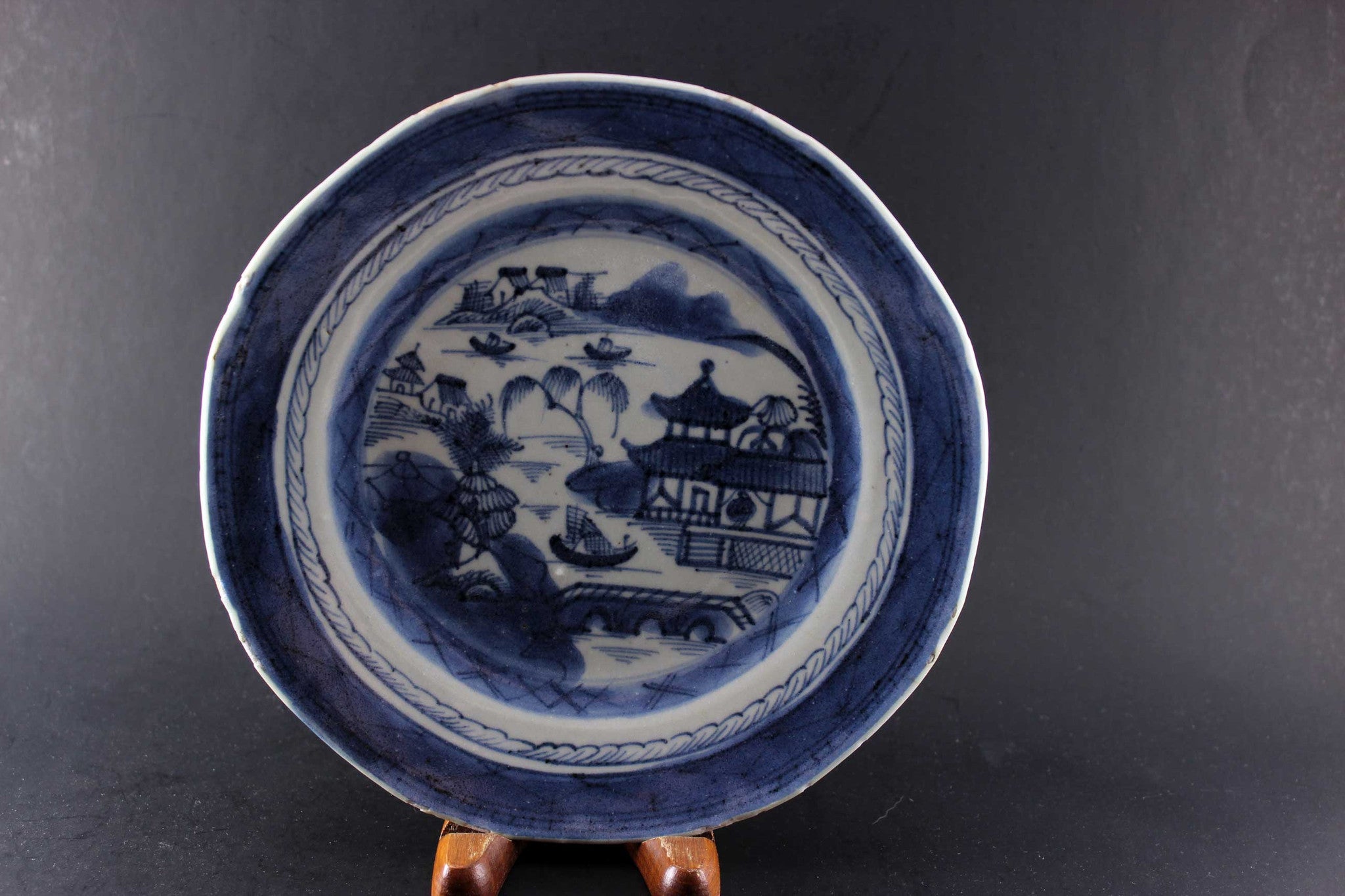 Chinese Export Canton Antique Plates (2)