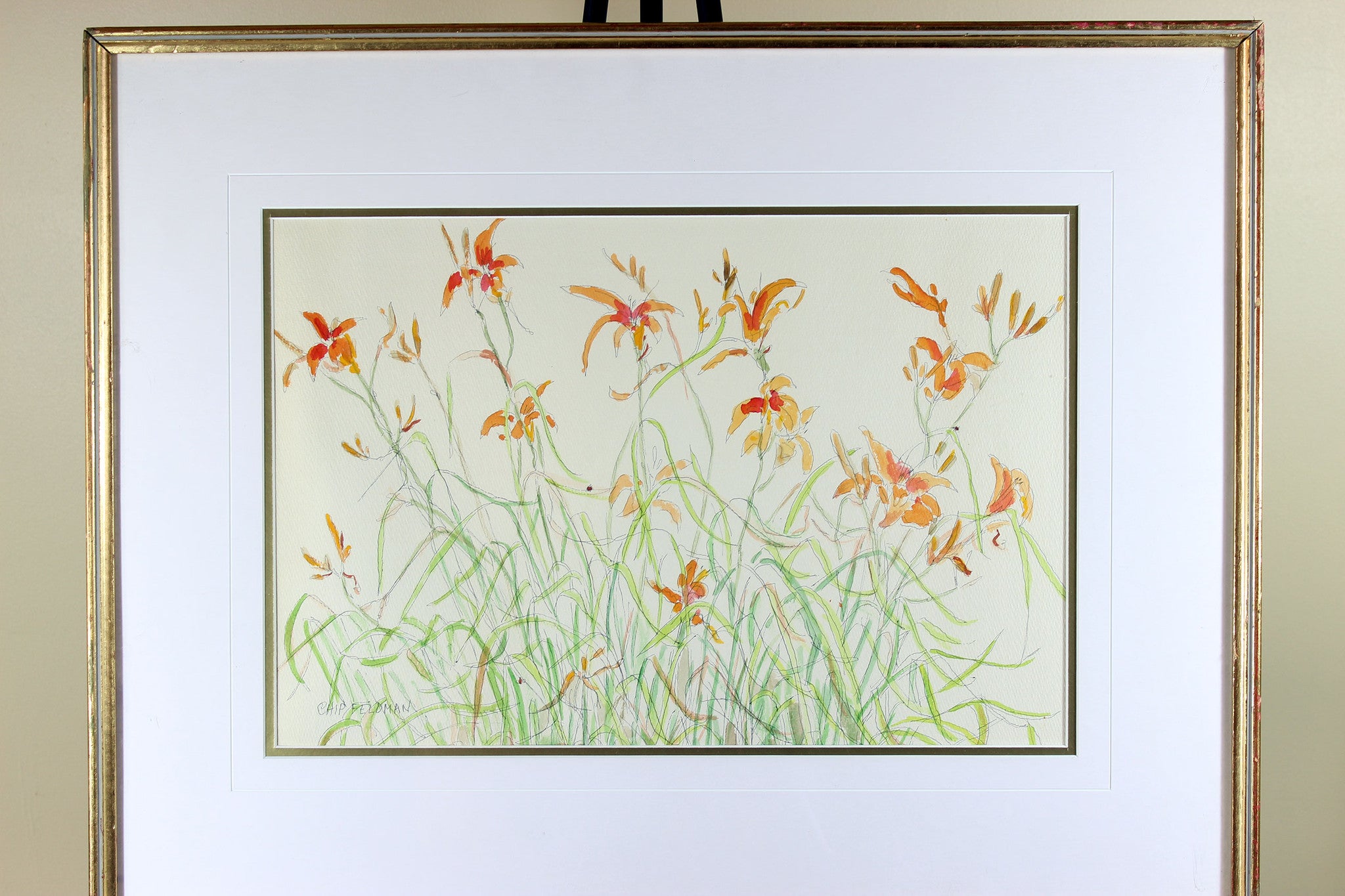 Chip Feldman-Original Pencil and Watercolour
