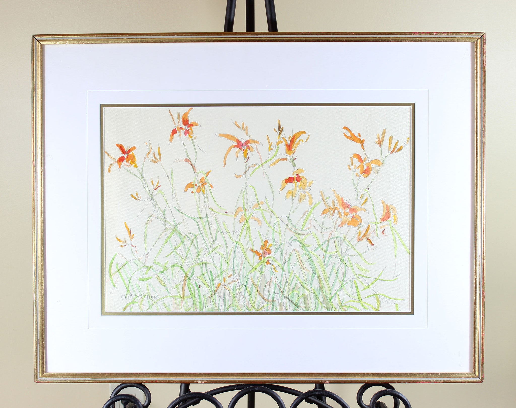Chip Feldman-Original Pencil and Watercolour