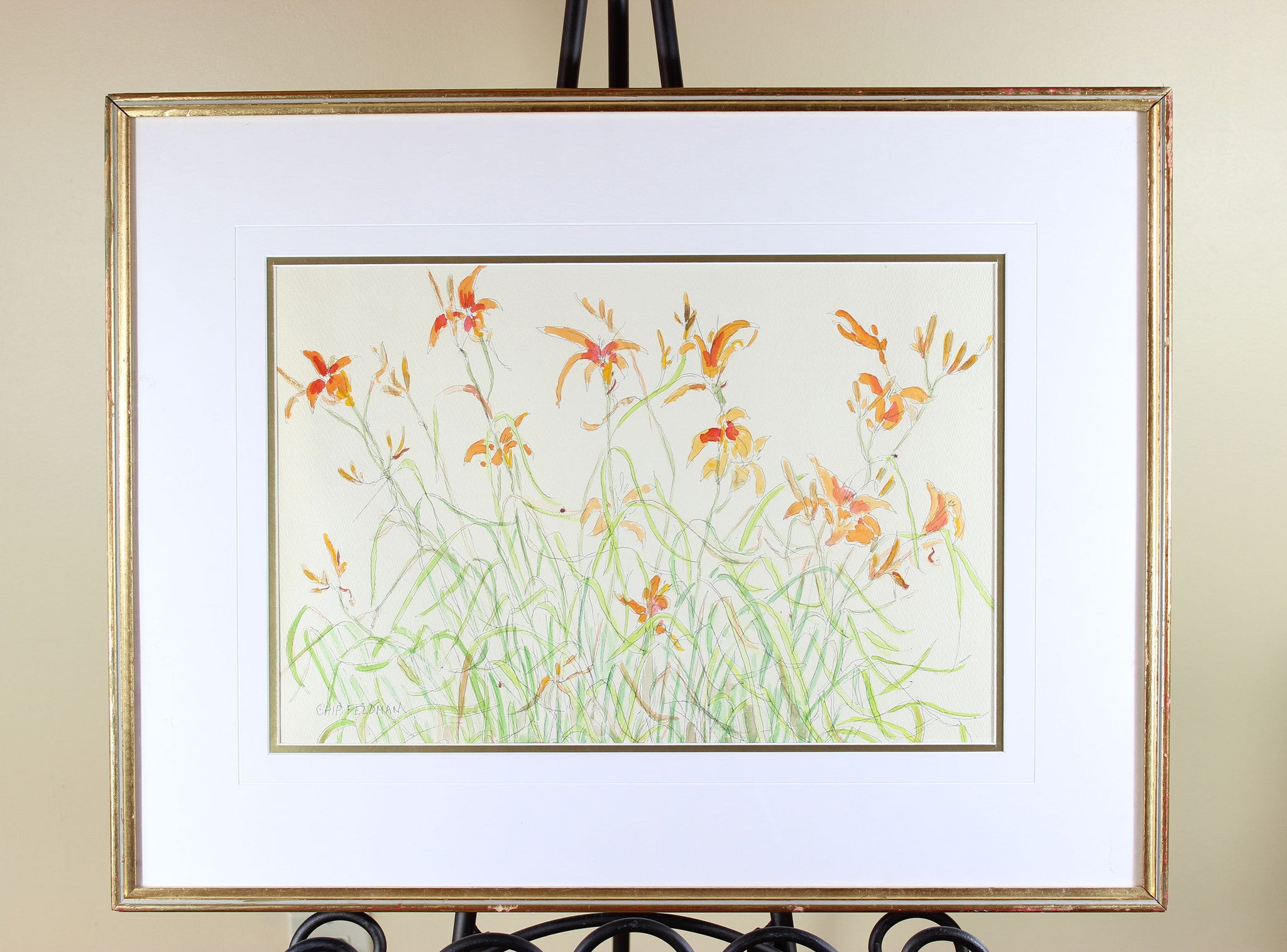Chip Feldman-Original Pencil and Watercolour