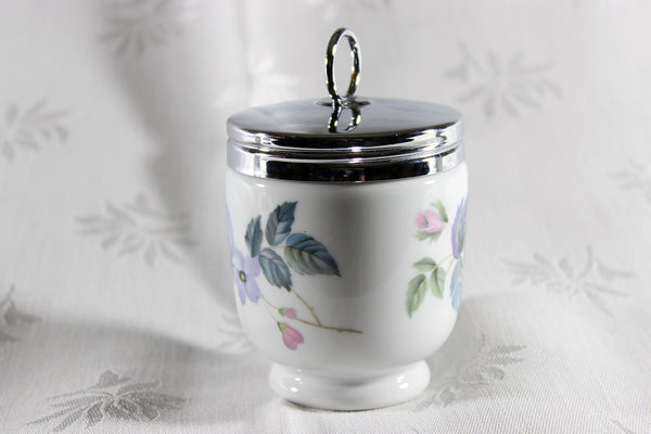 Royal Worcester Egg Coddler, June Garland Pattern – With A Past