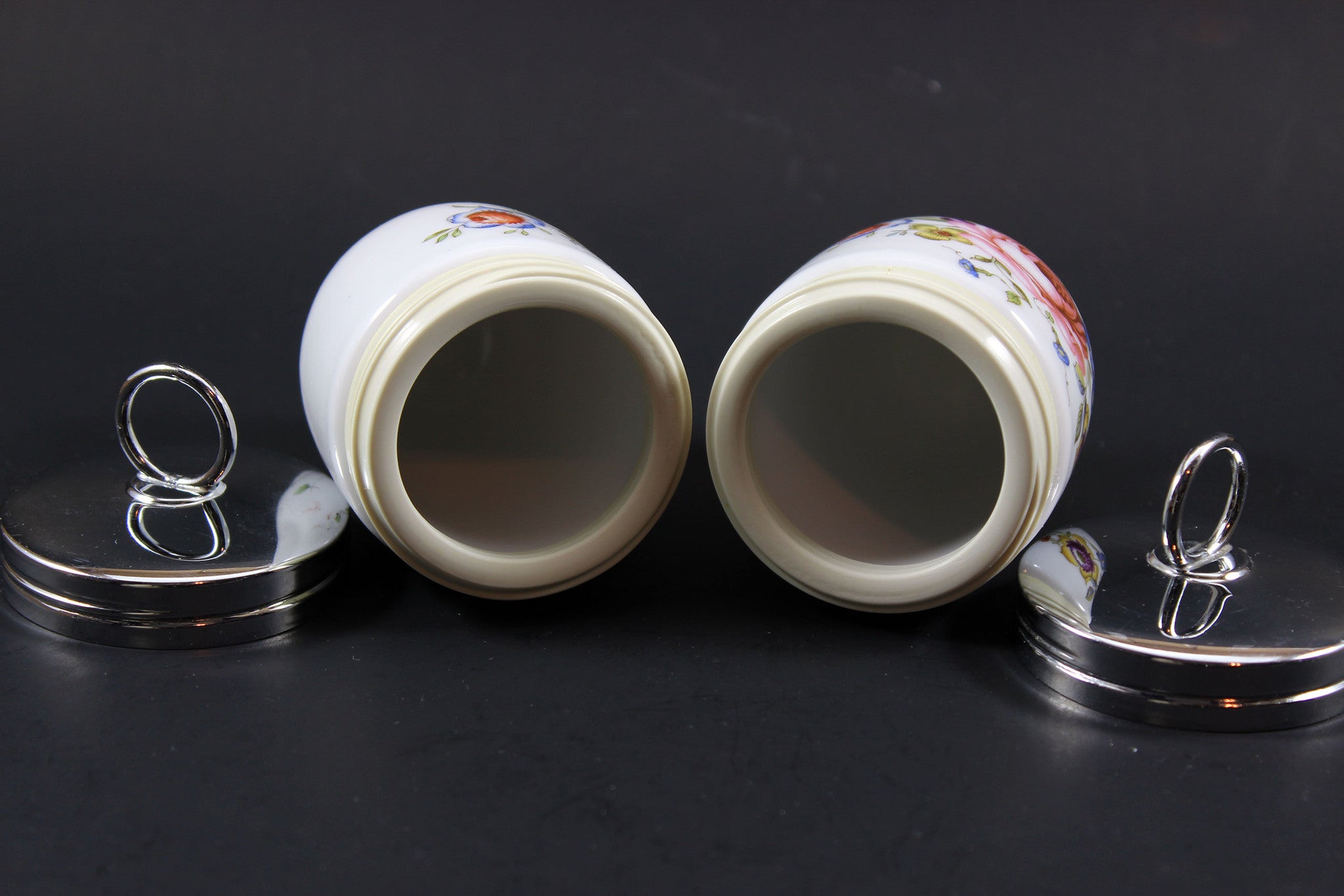 Royal Worcester Egg Coddler, Bournemouth Rose Pattern (2)