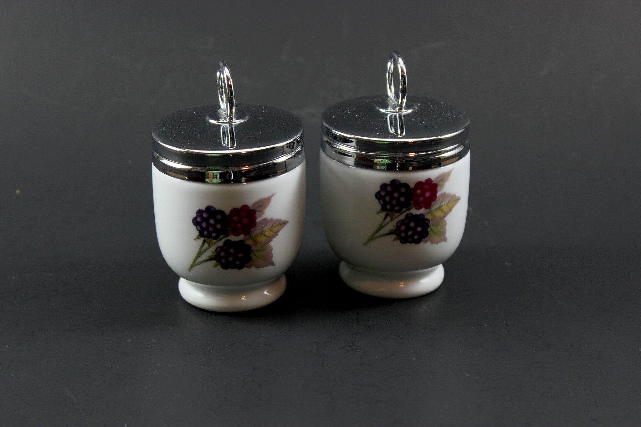 Royal Worcester Evesham Covered Dish & Egg Coddlers