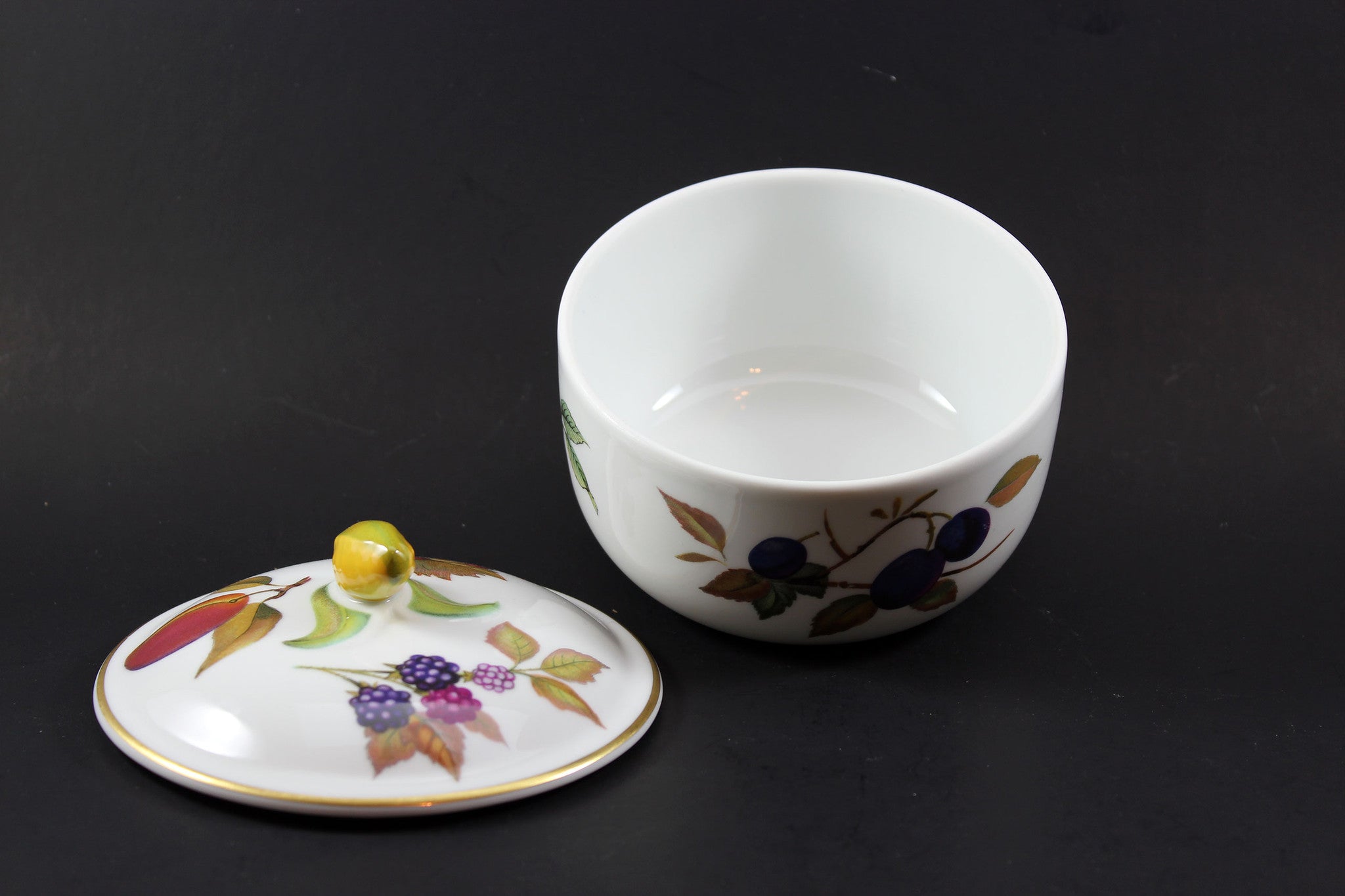 Royal Worcester Evesham Covered Dish & Egg Coddlers