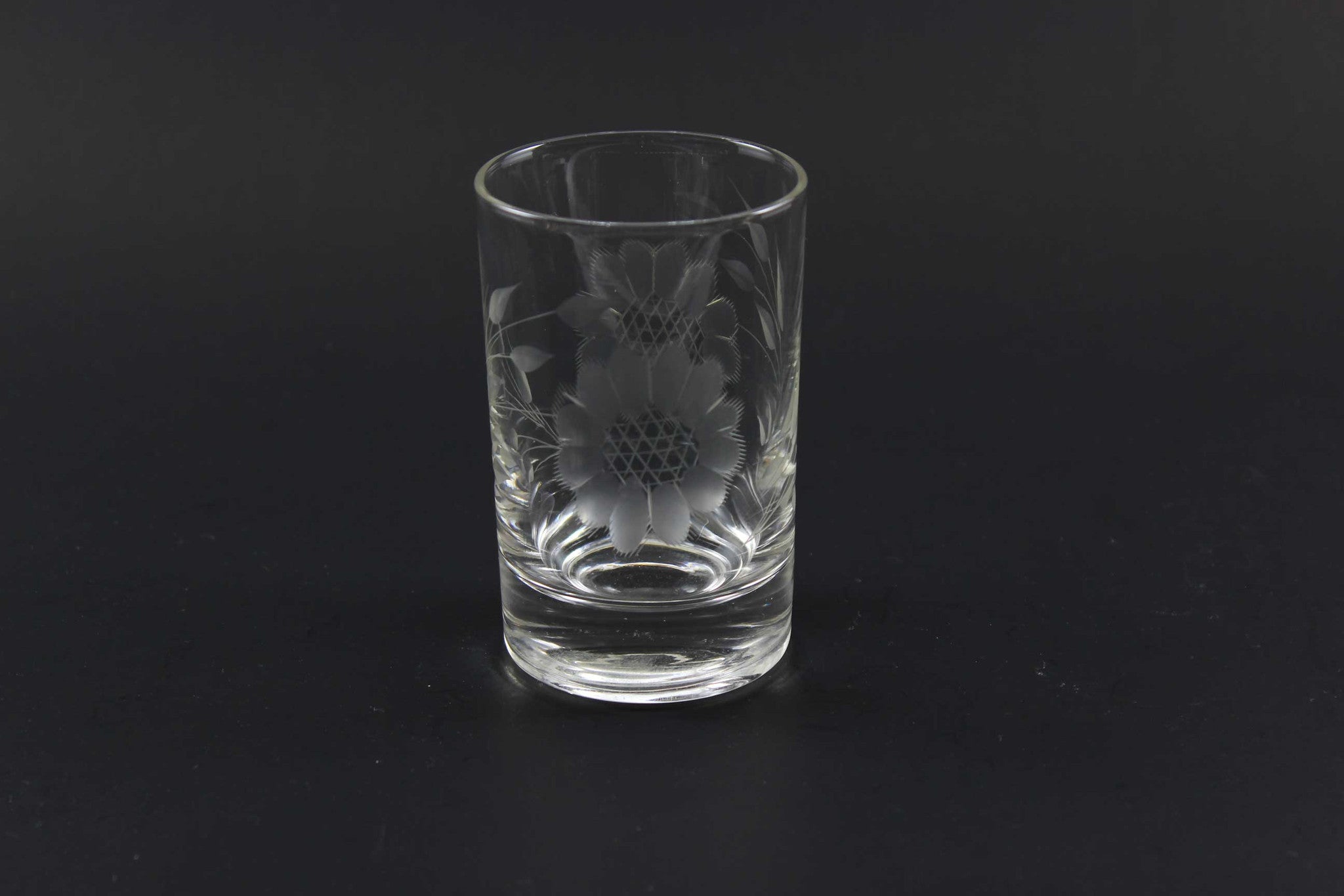 Hughes Cornflower Crystal Short Tumblers