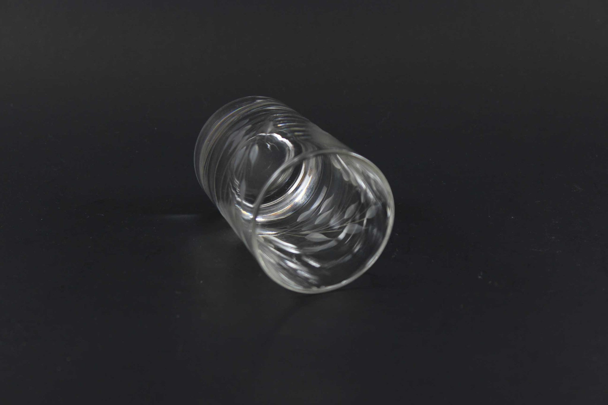 Hughes Cornflower Crystal Short Tumblers