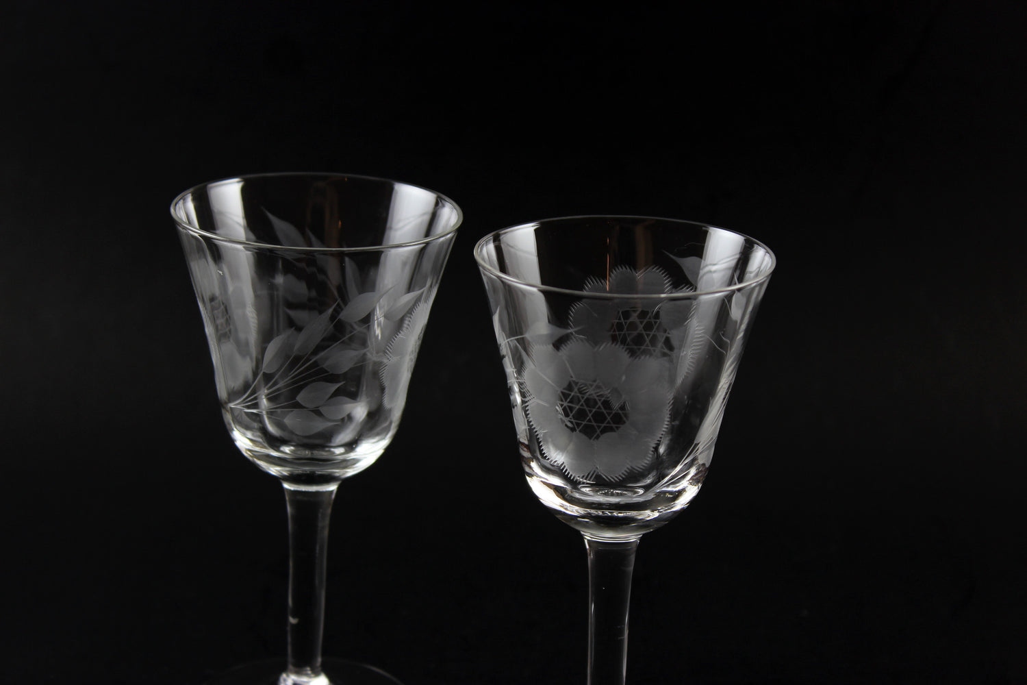 Hughes Cornflower Crystal Cordials