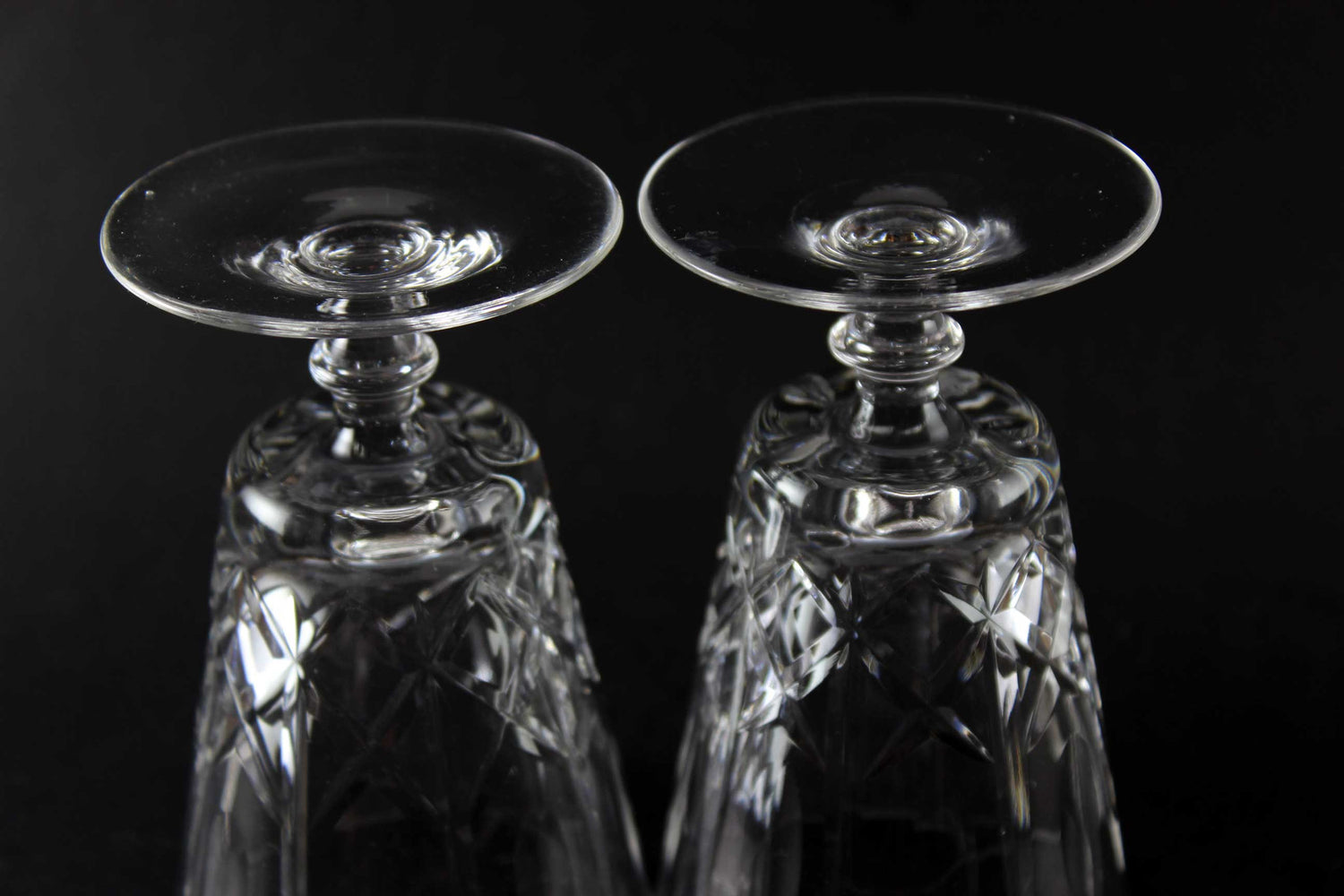 Cross and Olive Aperitif Glasses