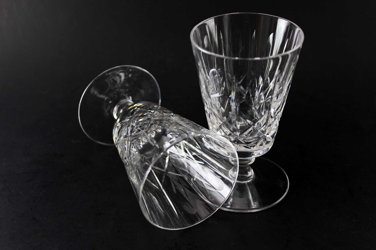 Cross and Olive Aperitif Glasses