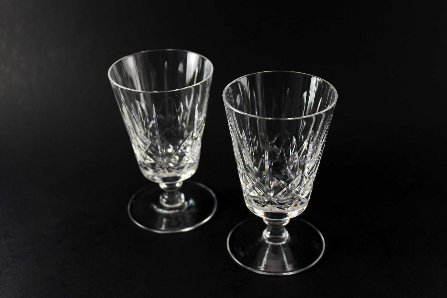 Cross and Olive Aperitif Glasses