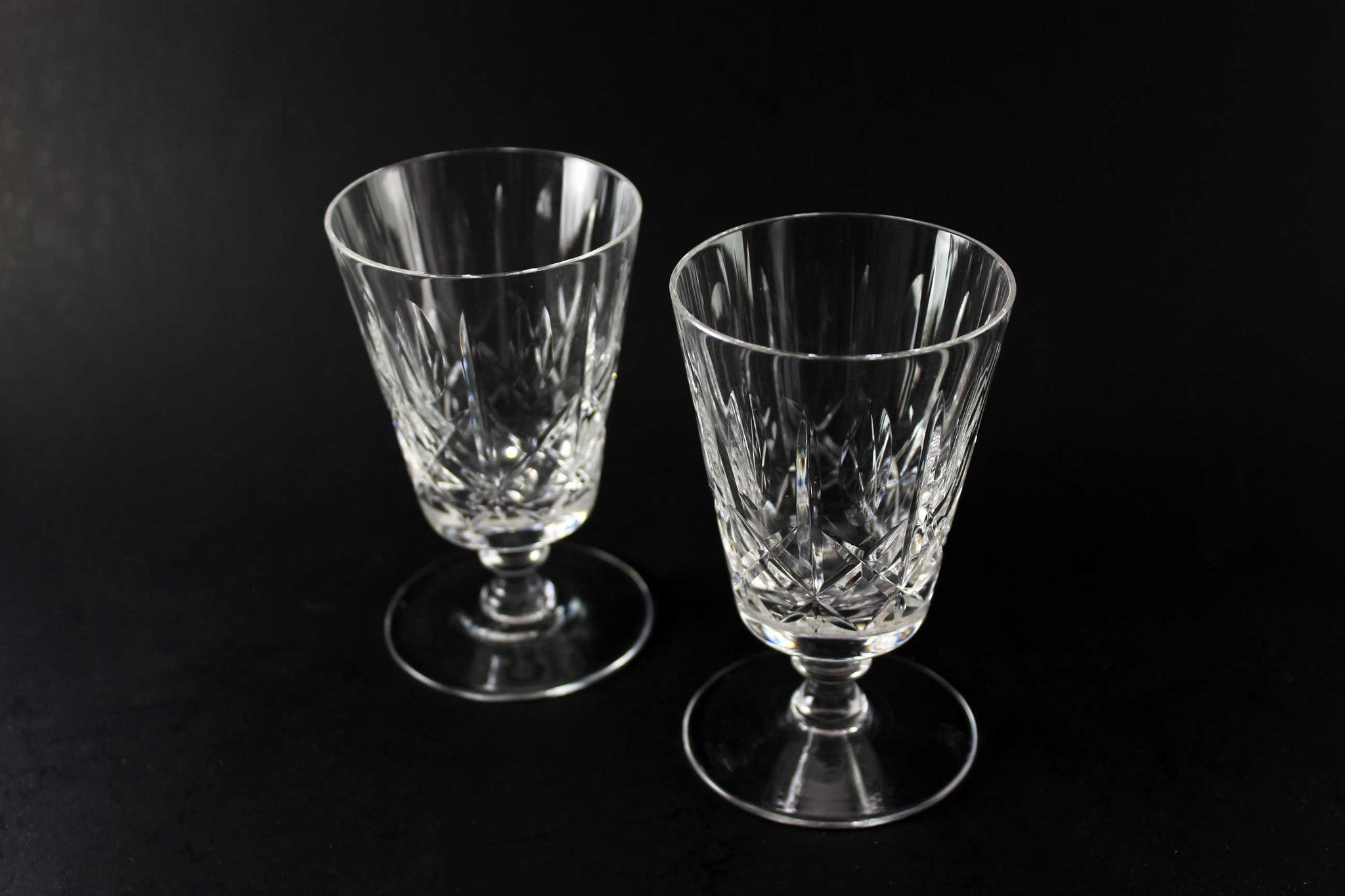 Cross and Olive Aperitif Glasses