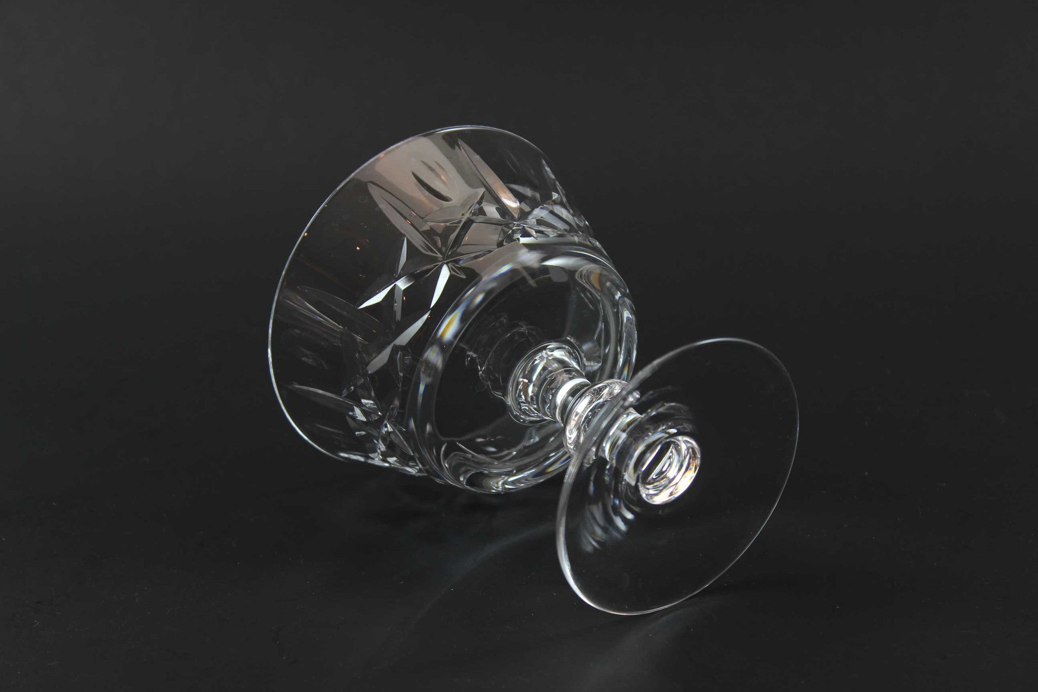 Cross and Olive Crystal, Dessert/Sorbet Dish (4)