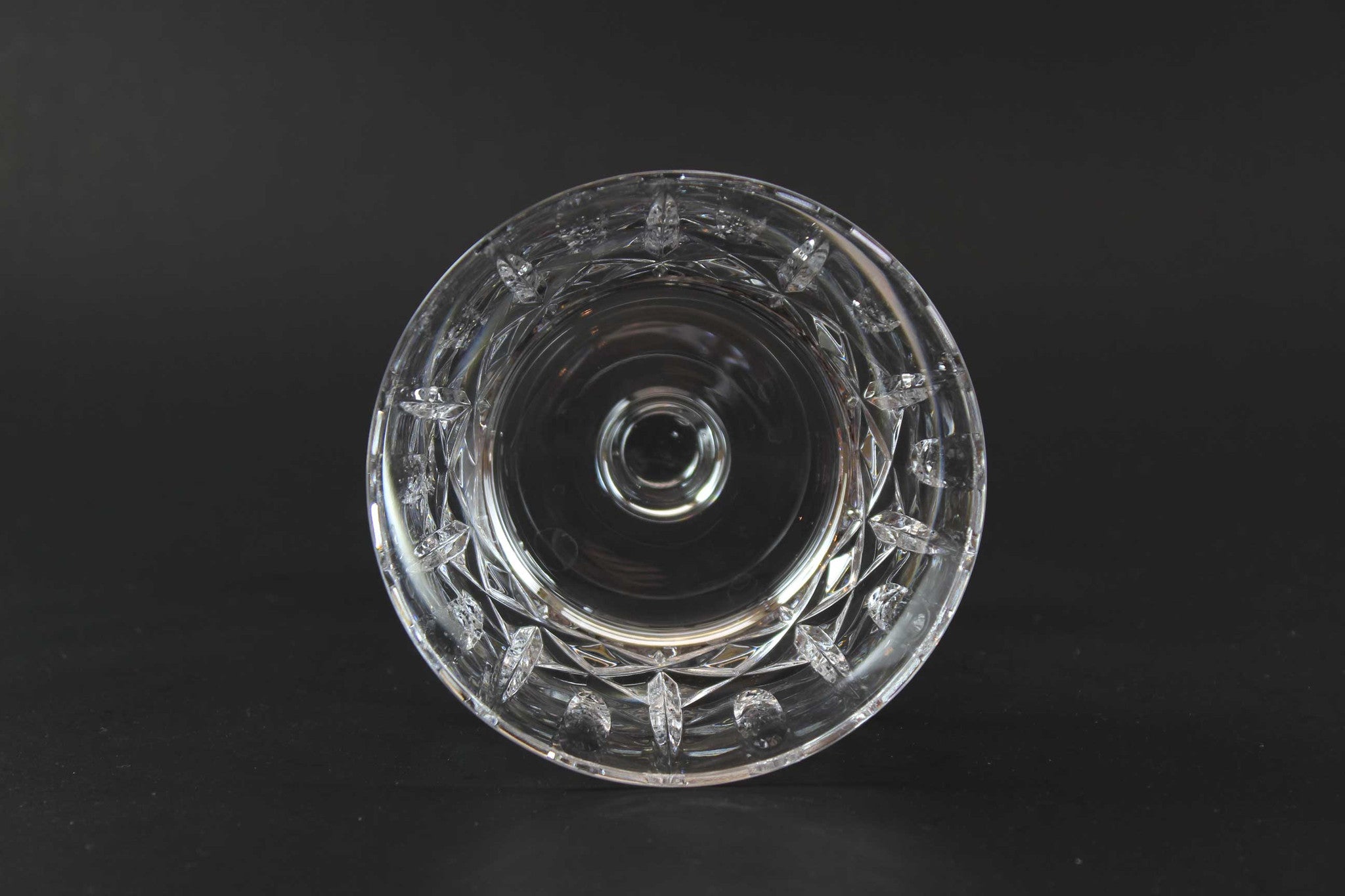 Cross and Olive Crystal, Dessert/Sorbet Dish (4)