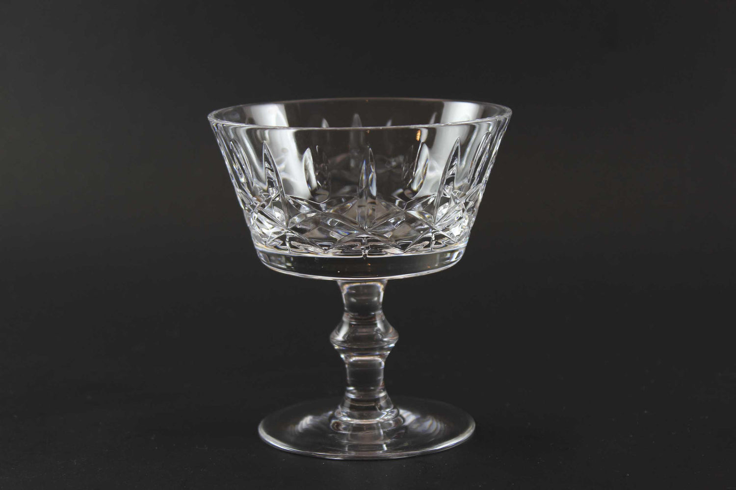 Cross and Olive Crystal, Dessert/Sorbet Dish (4)