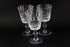Cross and Olive Crystal Red Wine Glasses