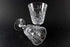 Cross and Olive Crystal Wine Glasses