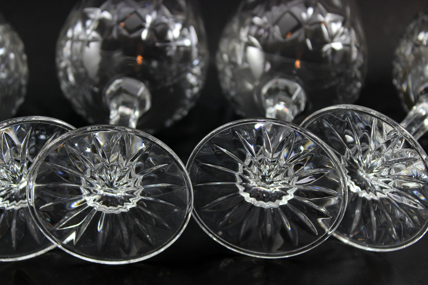 Cross and Olive Red Wine Glasses