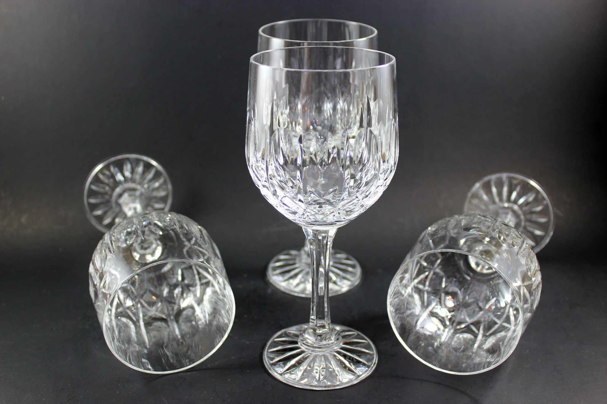 Cross and Olive Red Wine Glasses