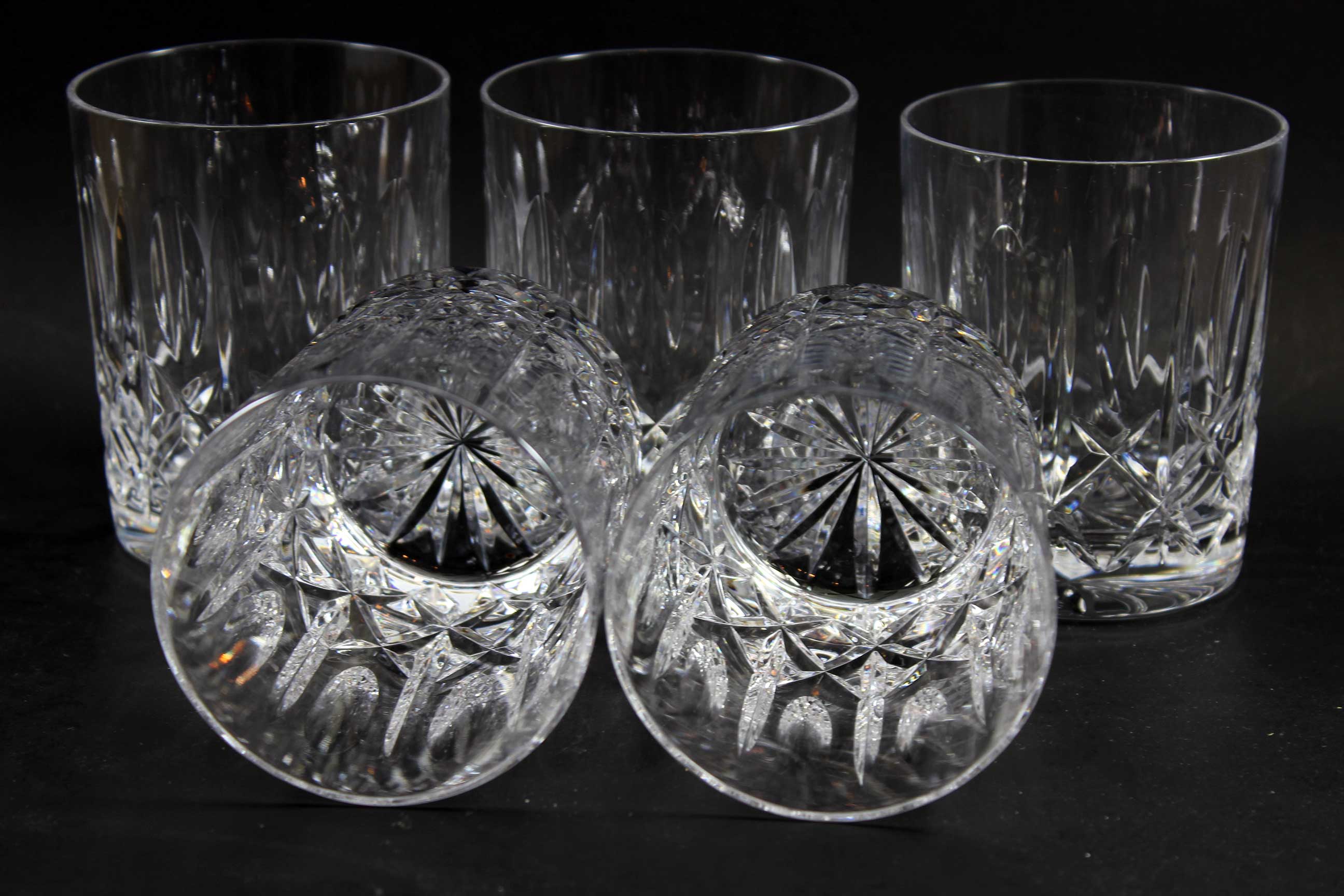 Cross and Olive, Old Fashion/Whiskey Glasses