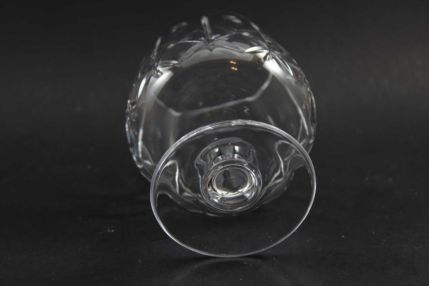 Cross and Olive Crystal, Brandy Snifters