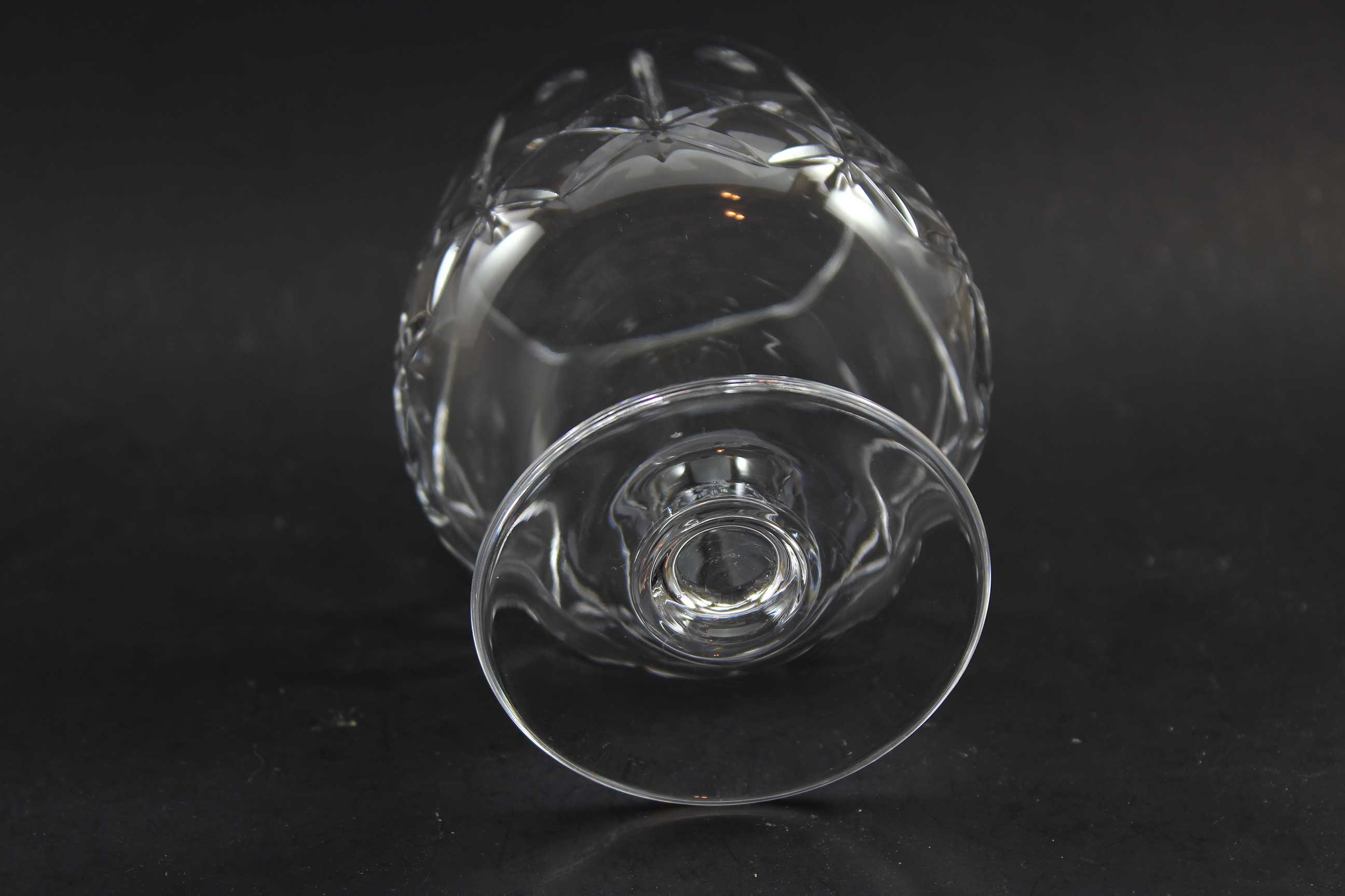 Cross and Olive Crystal, Brandy Snifters