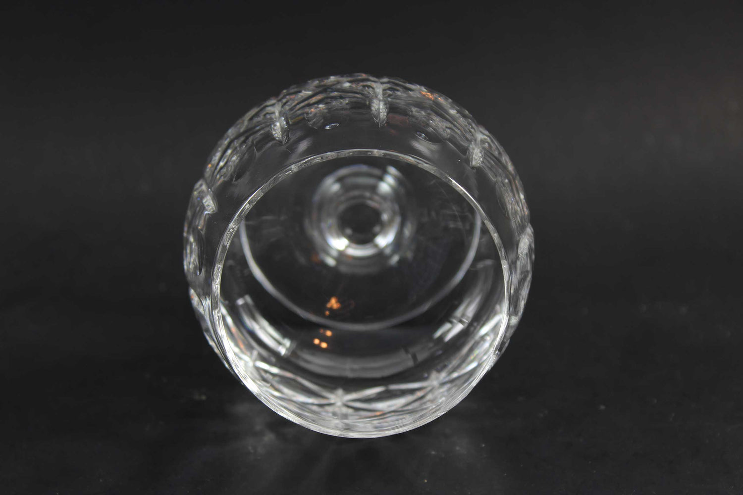 Cross and Olive Crystal, Brandy Snifters