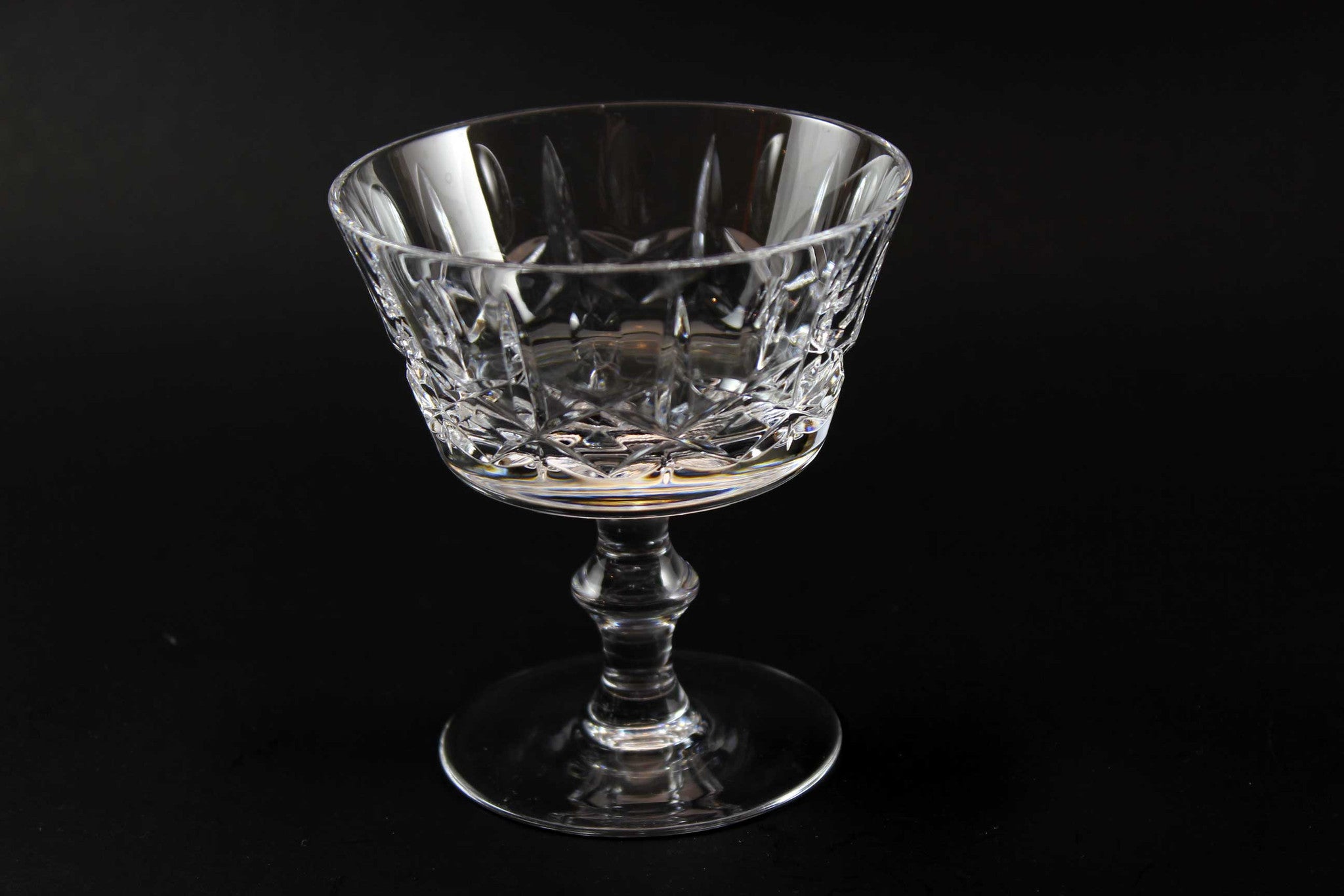 Cross and Olive Crystal, Dessert/Sorbet Dish (4)