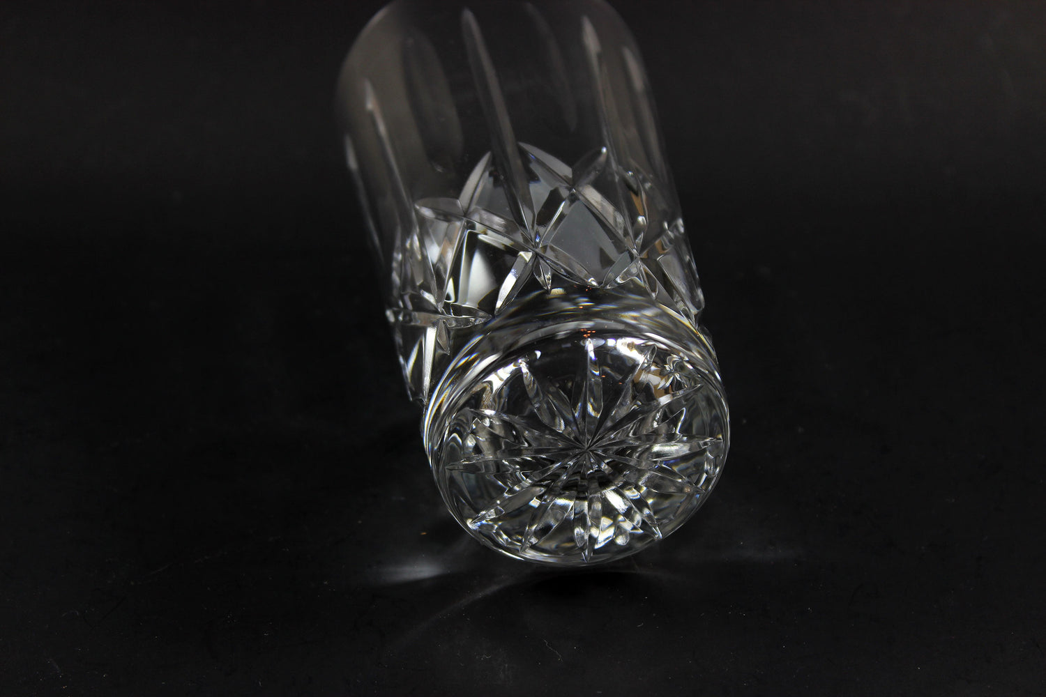 Cross and Olive Crystal High Ball Glasses