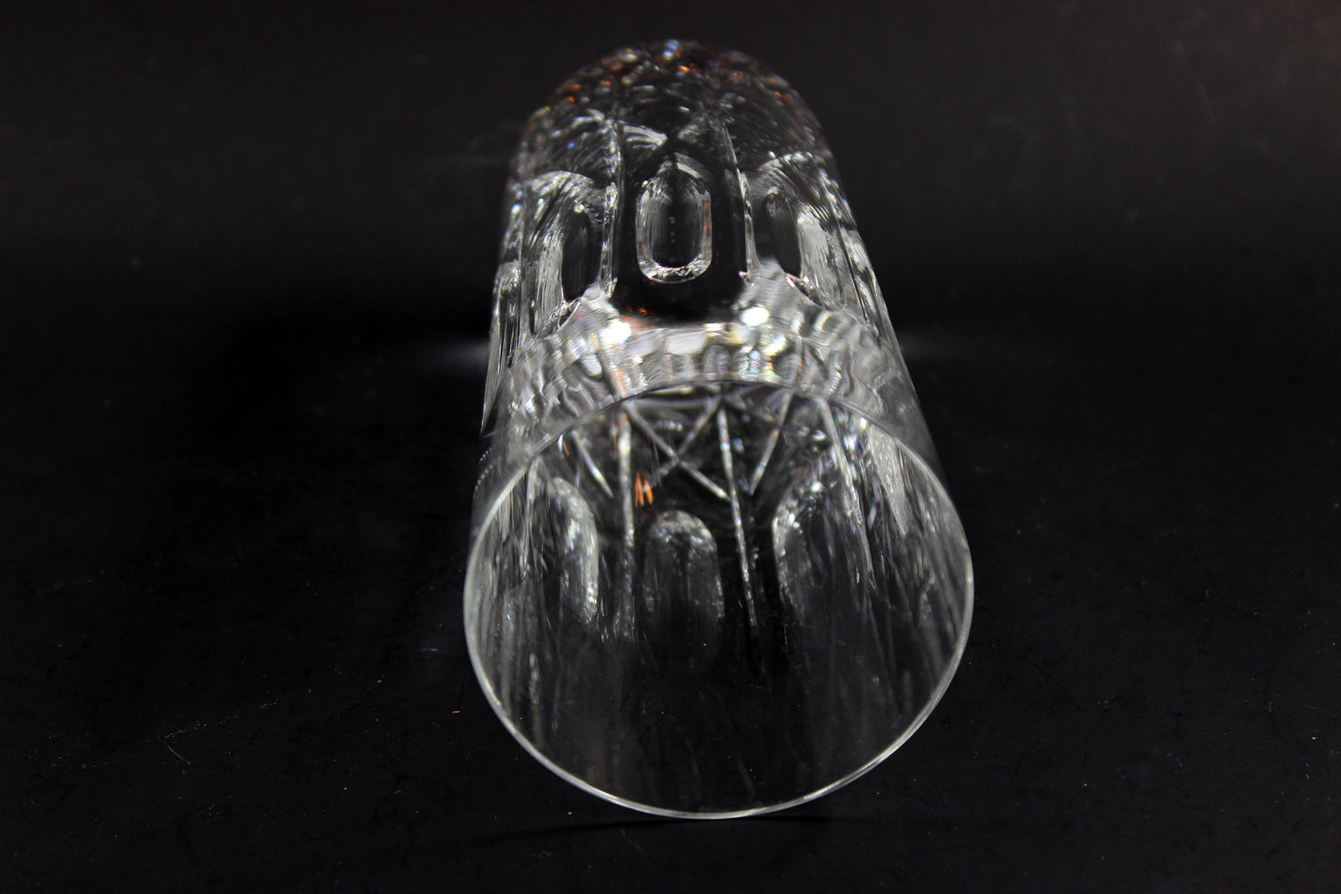 Cross and Olive Crystal High Ball Glasses