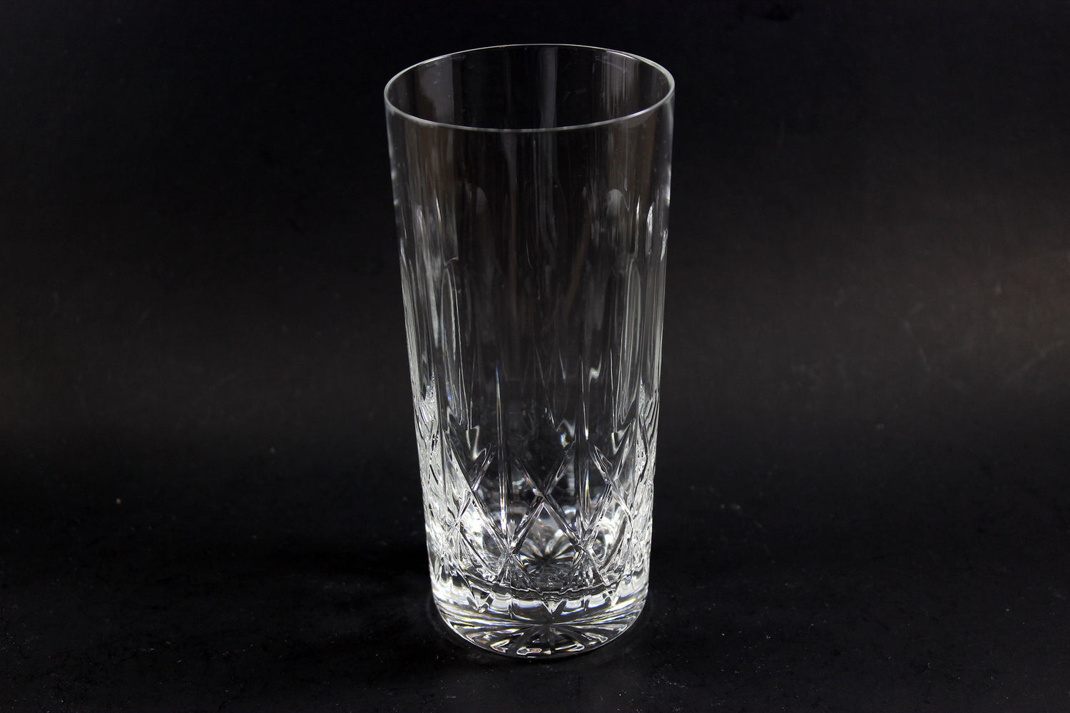 Cross and Olive Crystal High Ball Glasses