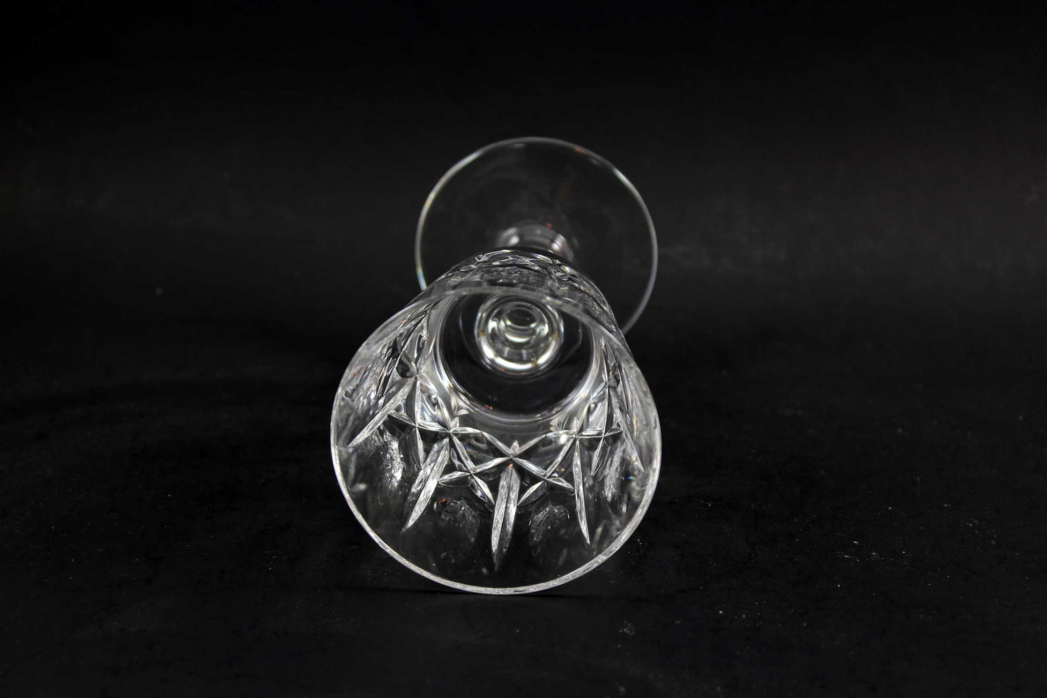 Cross and Olive Crystal, White Wine Glasses (4)