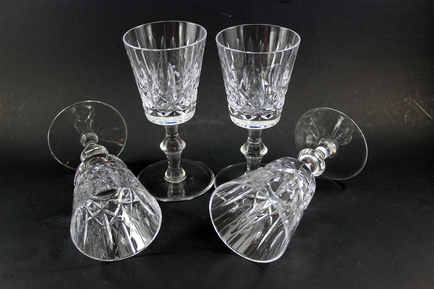 Cross and Olive White Wine Glasses