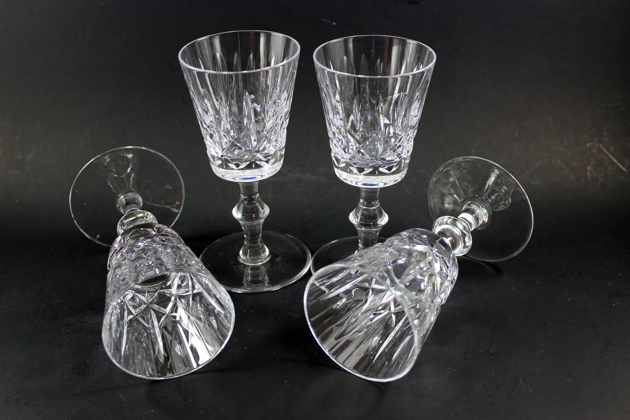 Cross and Olive White Wine Glasses