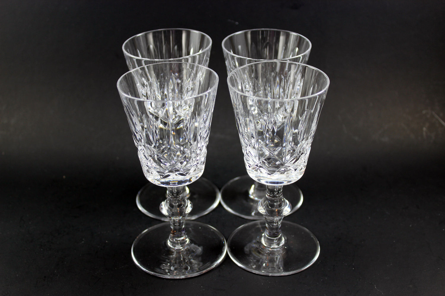 Cross and Olive White Wine Glasses
