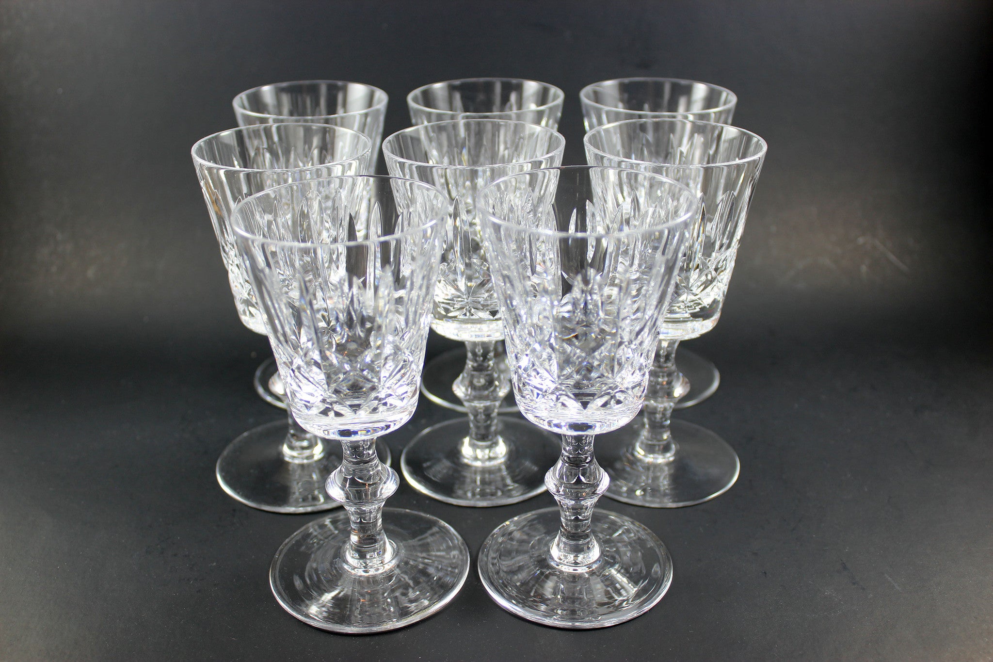 Cross and Olive White Wine Glasses