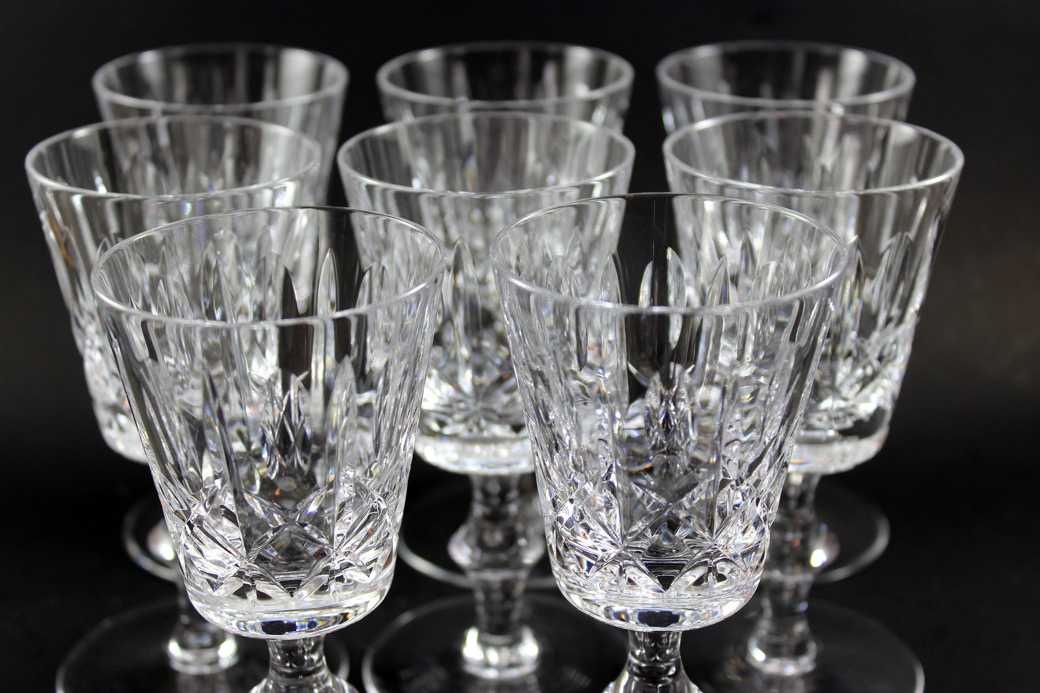 Cross and Olive White Wine Glasses