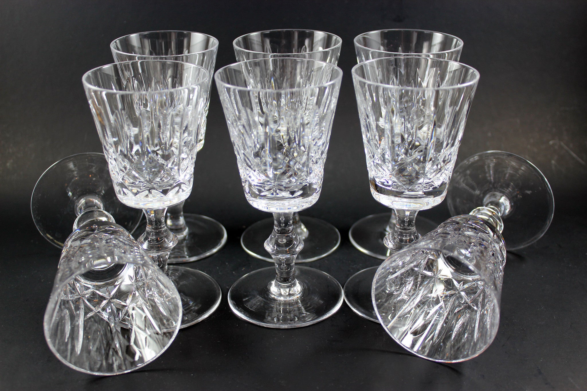 Cross and Olive White Wine Glasses