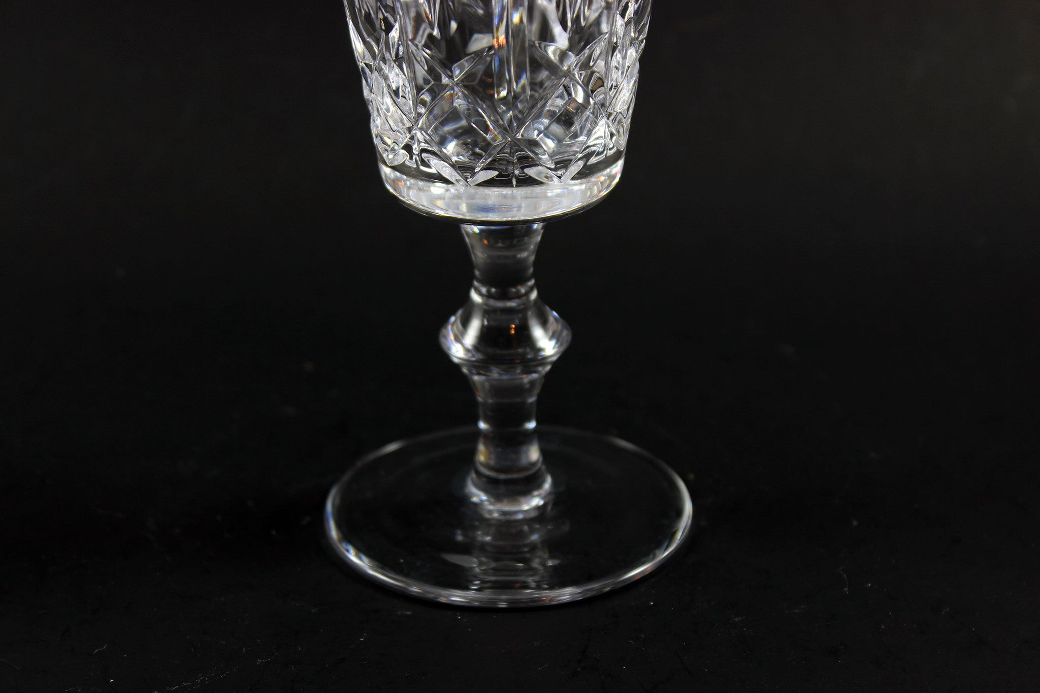 Cross and Olive White Wine Glasses