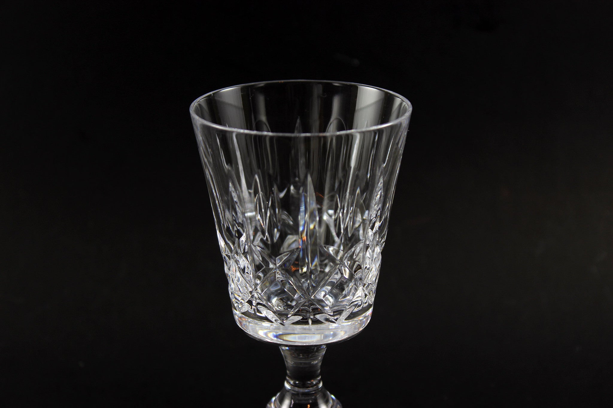 Cross and Olive White Wine Glasses