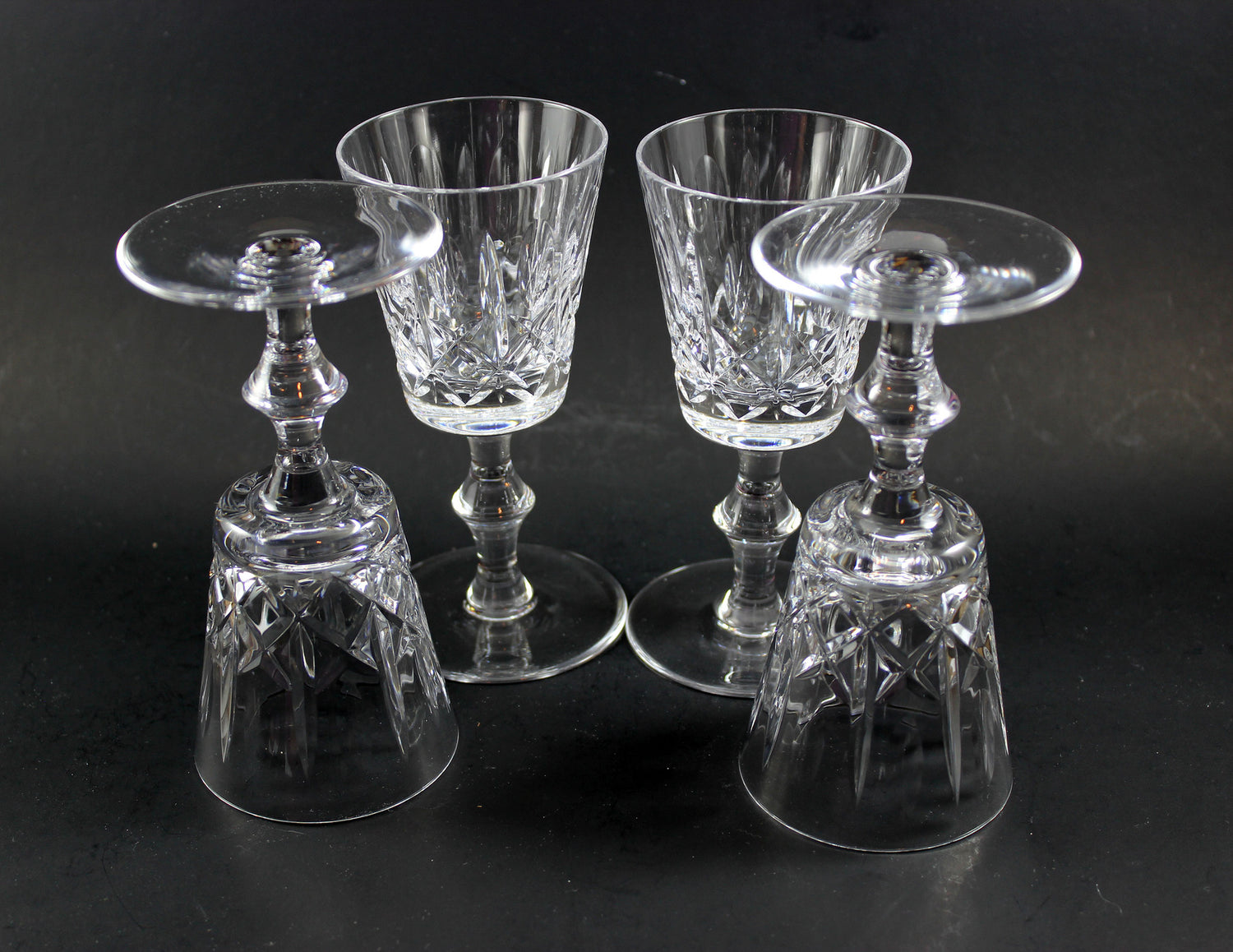 Cross and Olive White Wine Glasses