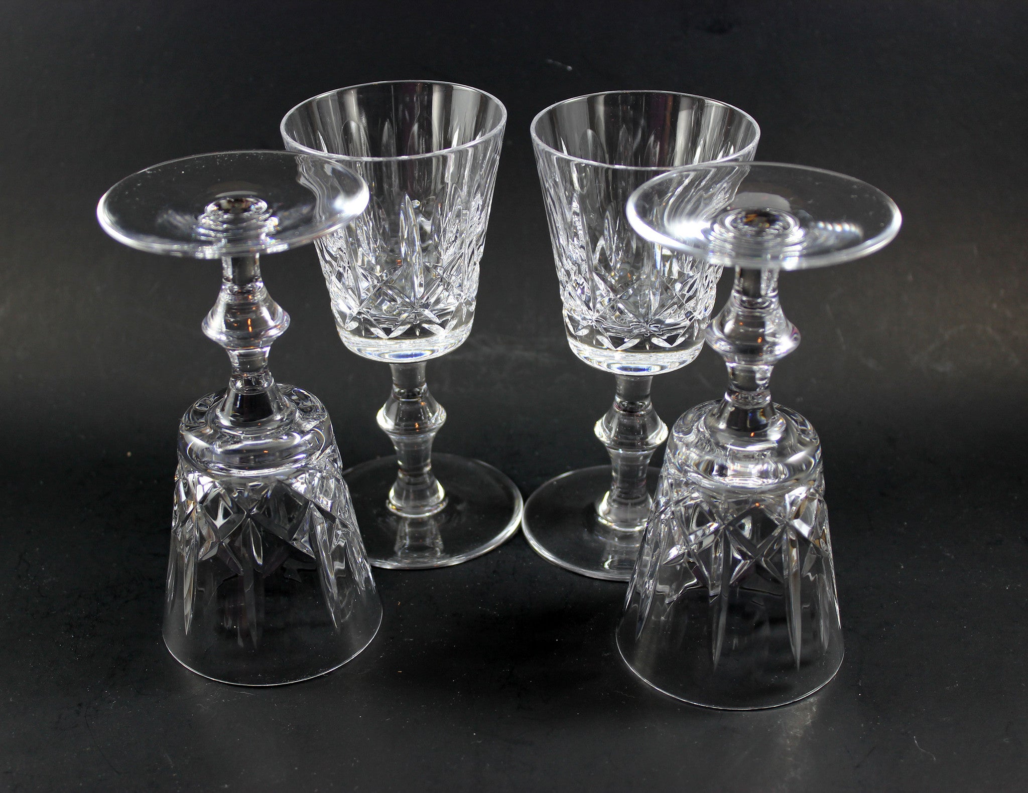 Cross and Olive White Wine Glasses
