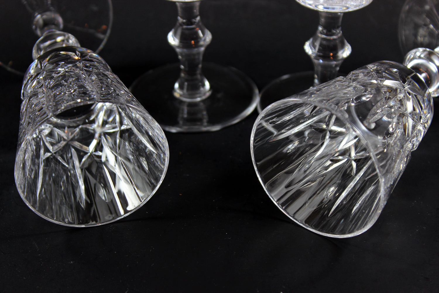Cross and Olive White Wine Glasses
