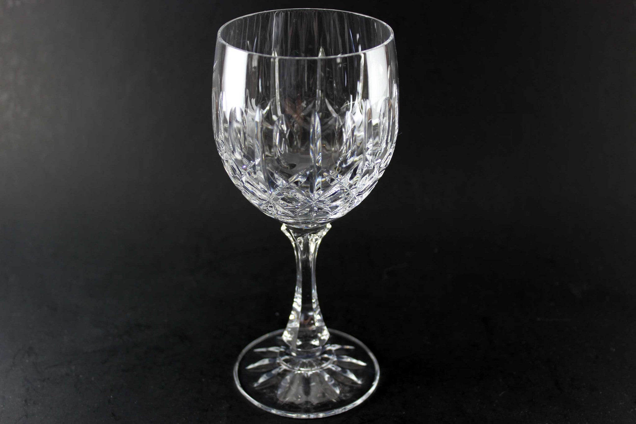 Cross and Olive Wine Glasses