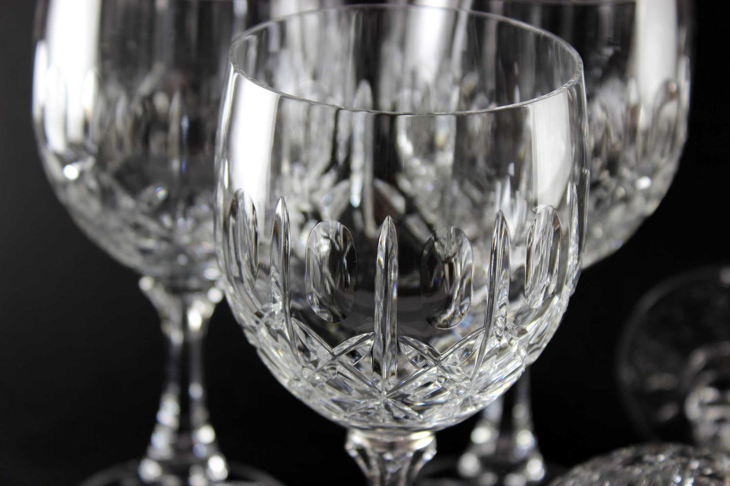 Cross and Olive Wine Glasses