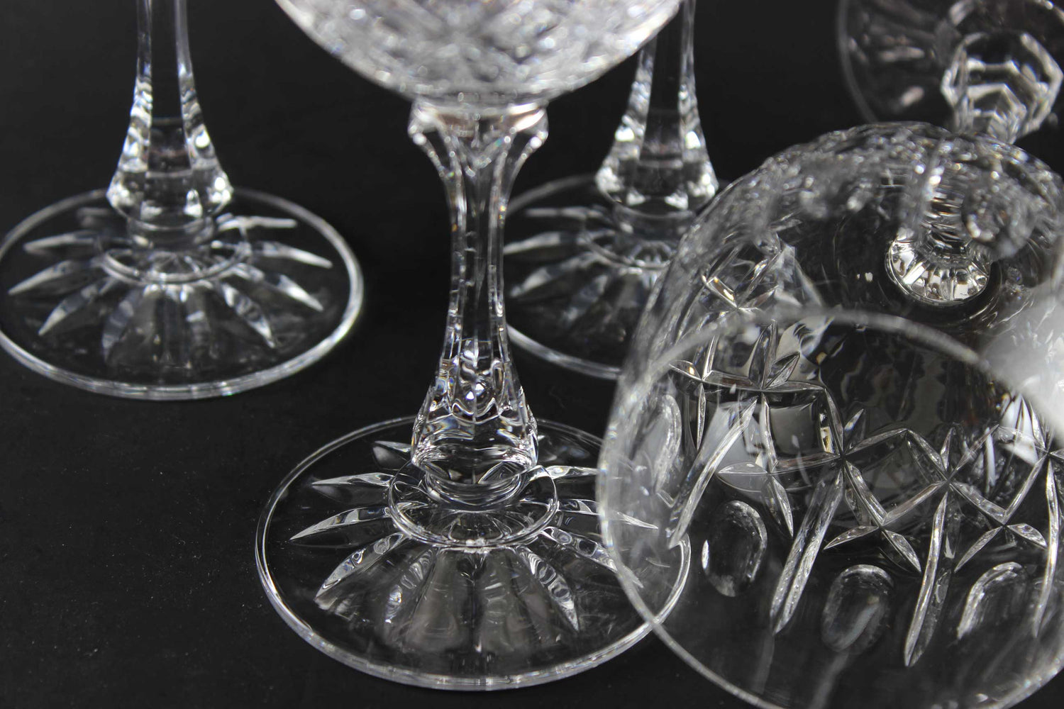Cross and Olive Wine Glasses